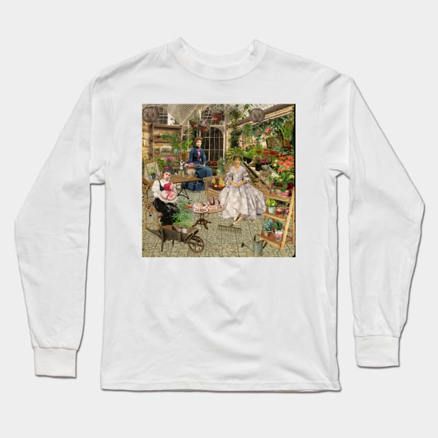 The Victorian Conservatory Long Sleeve T-Shirt by PrivateVices